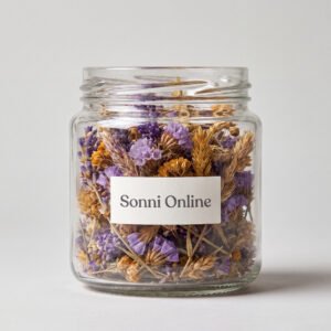 Dried Wildflower Jar